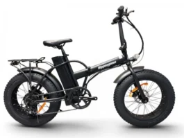 Bicicleta Electrica Nippongame Dirt – Negro – 7vel – Cuadro de acero – Frenos a discos mecanicos – 30km-h max – Rodado 20